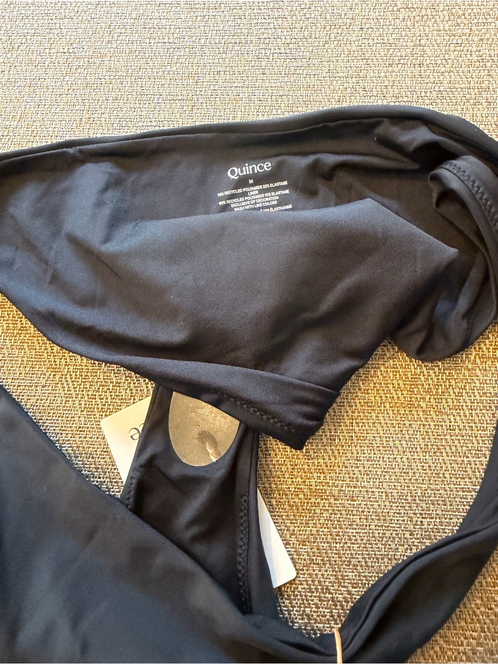 Quince low rise bikini bottoms in black - Picture 4 of 6